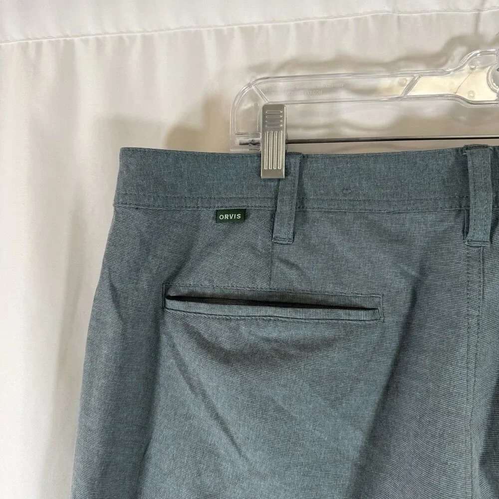 Orvis Golf Shorts Men's 38 Blue 9